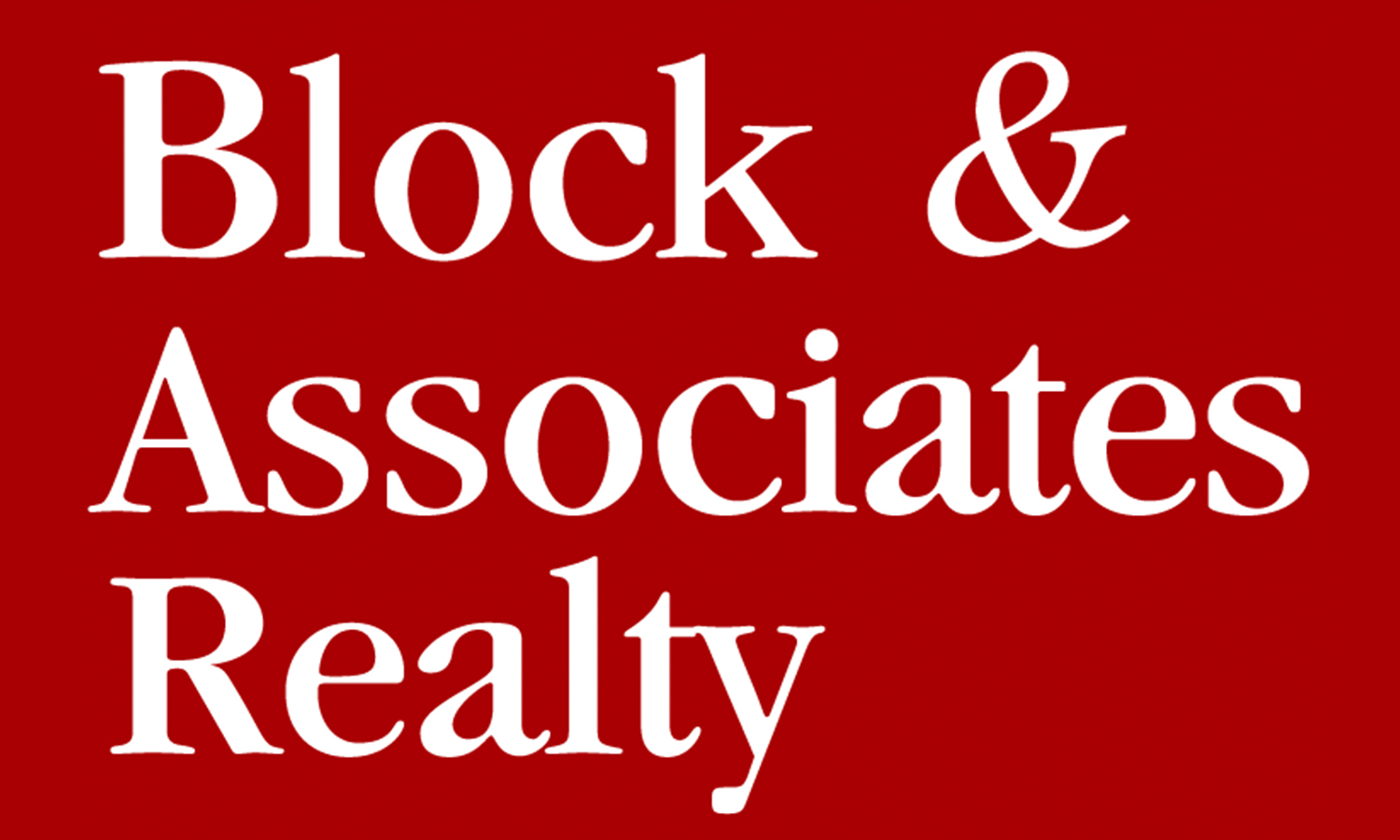 Block and Associates Realty- Multi-family logo