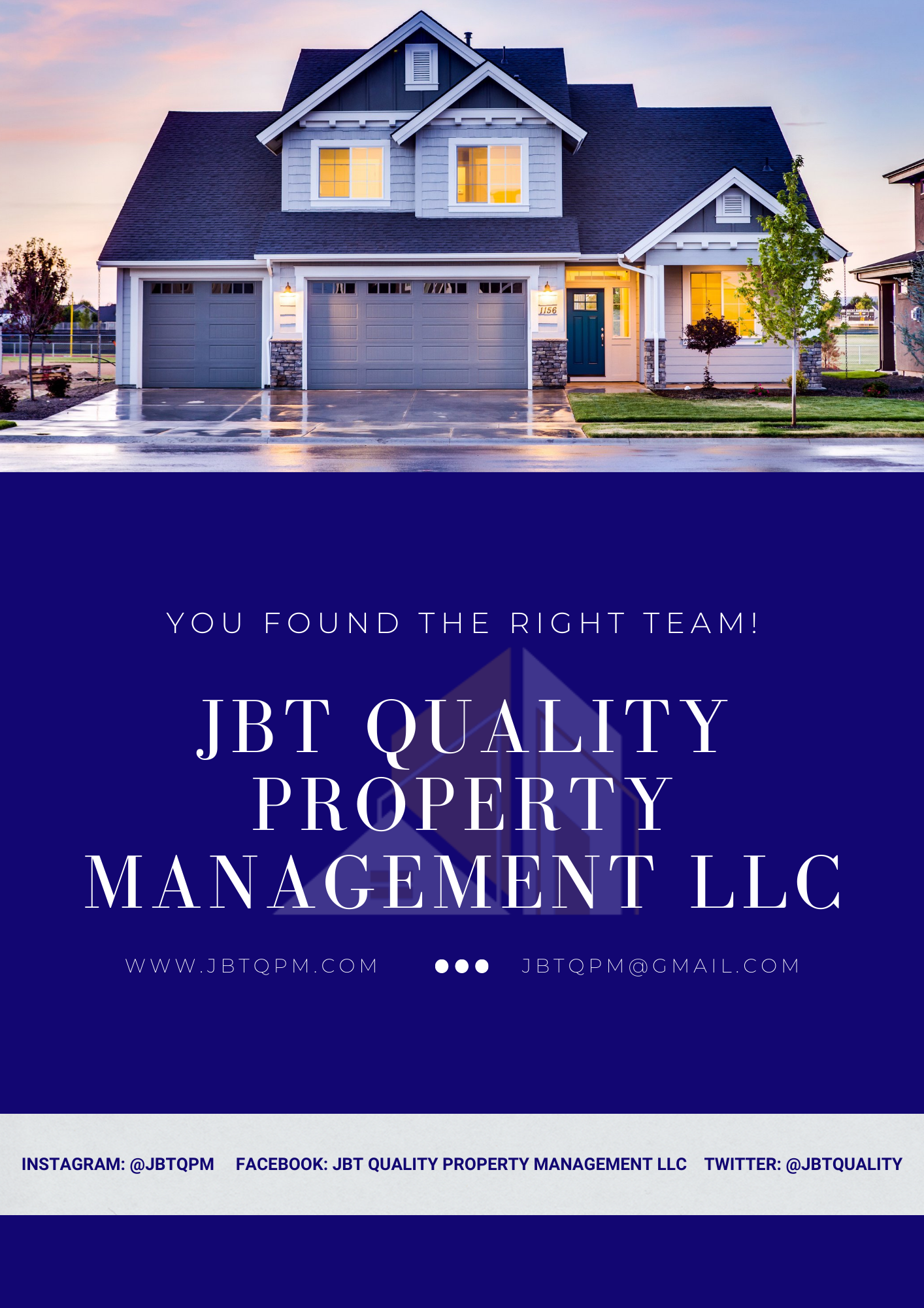 JBT Quality Property Management LLC logo