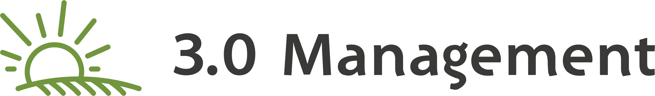3.0 Management logo