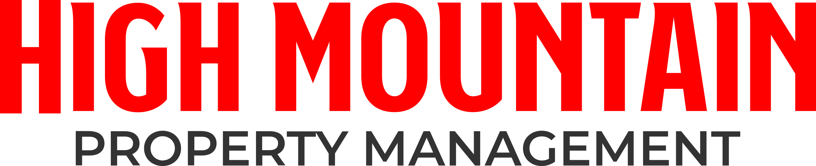 High Mountain Property Management logo