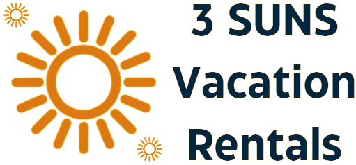 3 SUNS Vacation Rentals logo