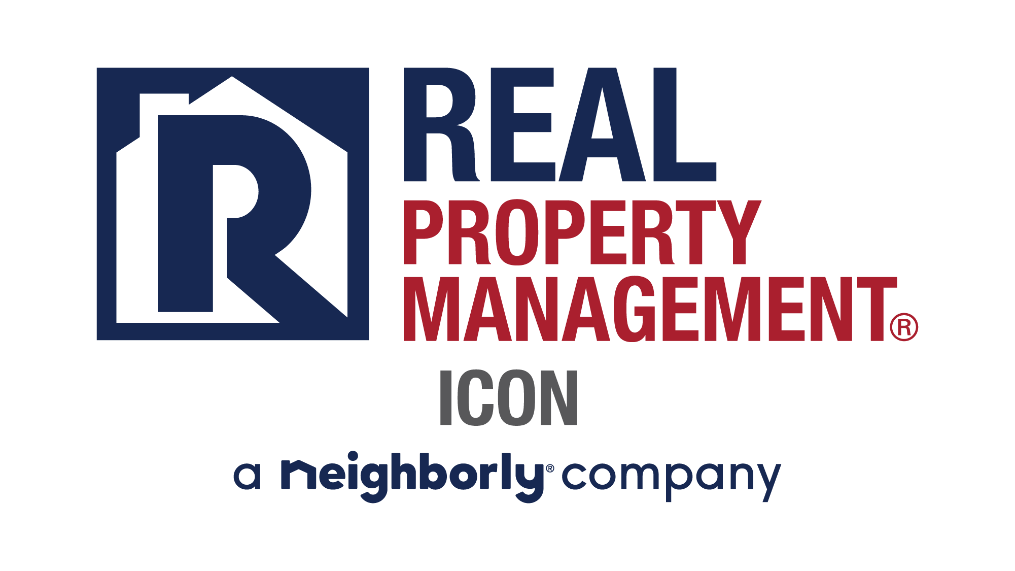 Real Property Management Icon logo